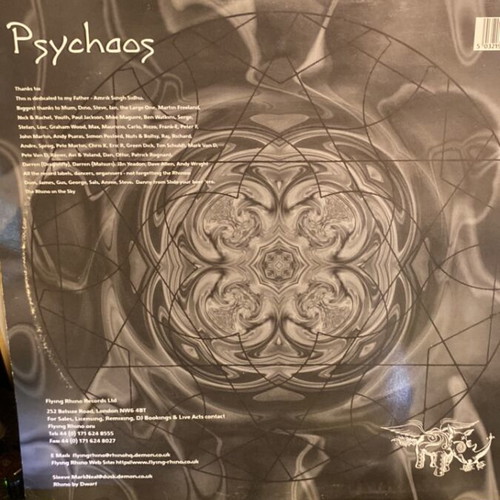 Goa Trance Psychaos vinyl record used, electronic genre