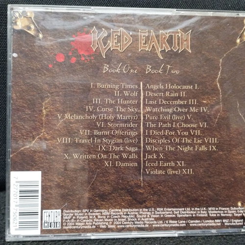 Iced Earth The Blessed And The Damned 2CDs new, metal