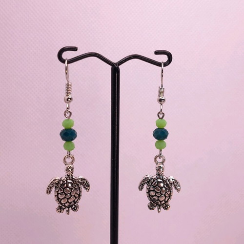 Handmade turtle earrings new