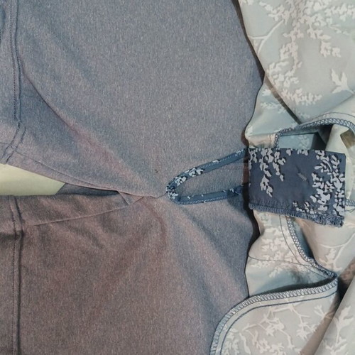 Jack Wolfskin skirt like new with integrated shorts, blue