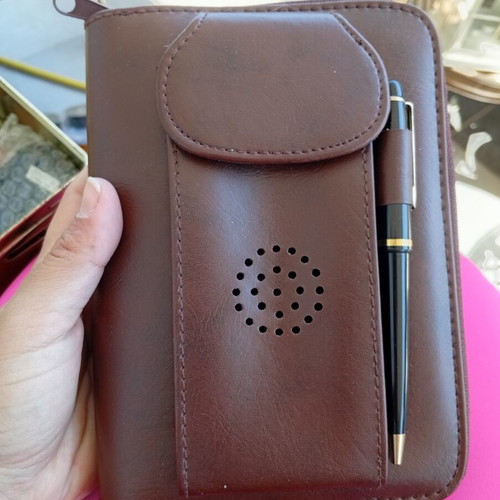 Vintage Business Organizer 2000s with calculator and pens, like new