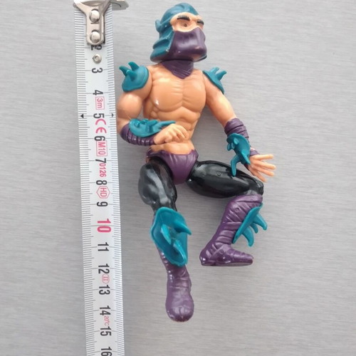 Vintage Teenage Mutant Ninja Turtles Shredder action figure used