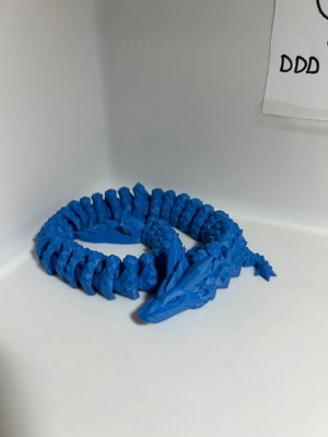 3D printed flexi dragon 37 cm
