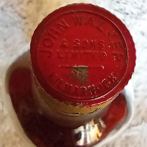 Johnnie Walker Red Label old bottling 1950s–60s new