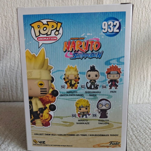 Funko Pop Naruto Six Path Sage 932 with Protector new