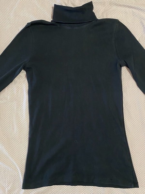 DVS women's turtleneck blouse XL like new, black