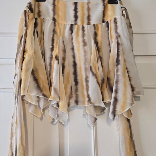 Mallory The Label women's skirt like new, size S, beige and brown