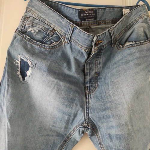 Bershka denim pants size 44