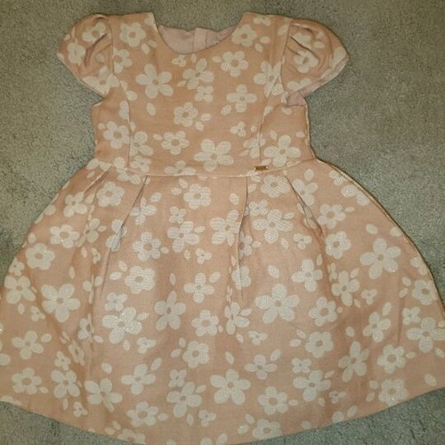 Mayoral floral pink dress with white daisies like new