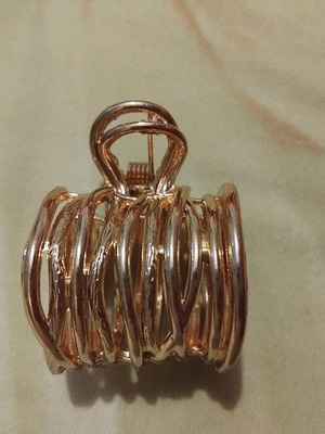 Gold Hair Clip for Ponytail new