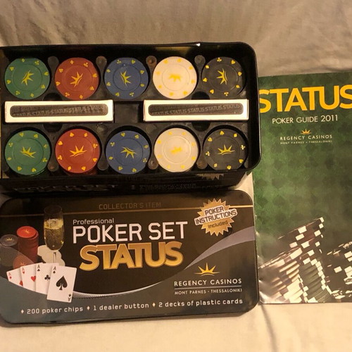 Poker Set Status like new