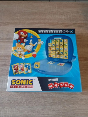 Top Trumps Match Sonic The Hedgehog board game