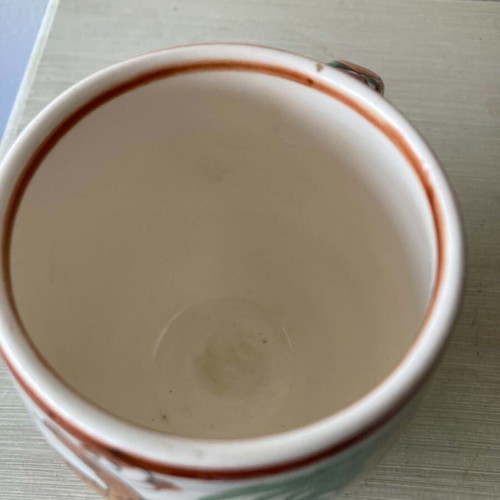 Handmade ceramic mug Skyros like new