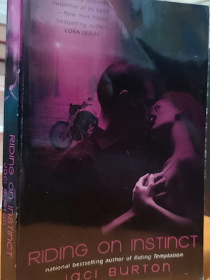 Riding on Instinct book used, English language