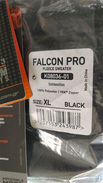  Pentagon Falcon Pro K08036-01 XL Black extra large