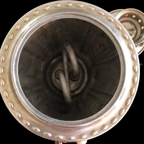 Russian electric samovar used