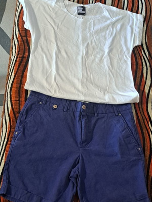 Zara man blue bermuda shorts, like new