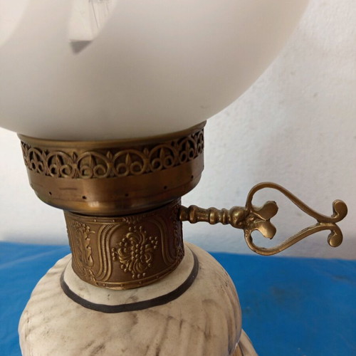Table lamp old used, functional