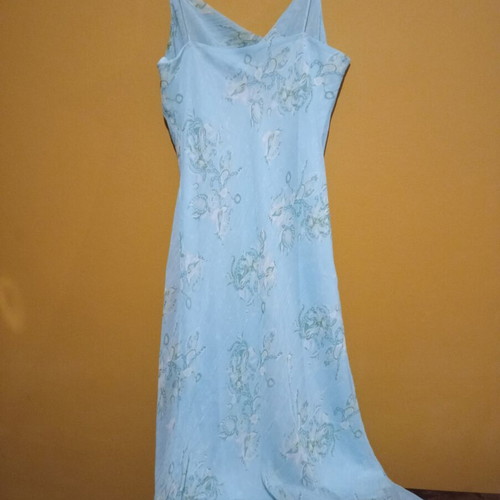 Zero Floral Maxi Dress Size 42 XL New, Turquoise Multicolor
