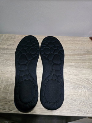 Anatomical shoe insoles size 45-46 new memory foam
