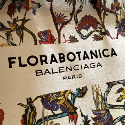 Balenciaga luxury collectible paper perfume bag like new
