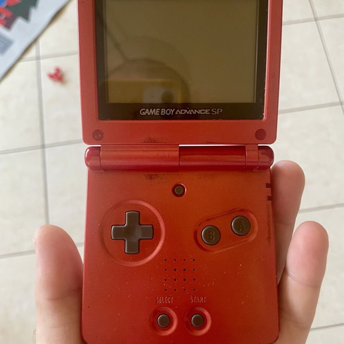 Nintendo Advance SP handheld console