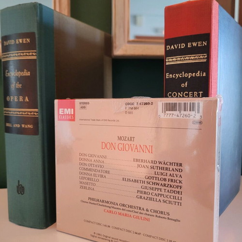 Mozart Don Giovanni 3-CD Set sealed, collectible Tower Records USA edition