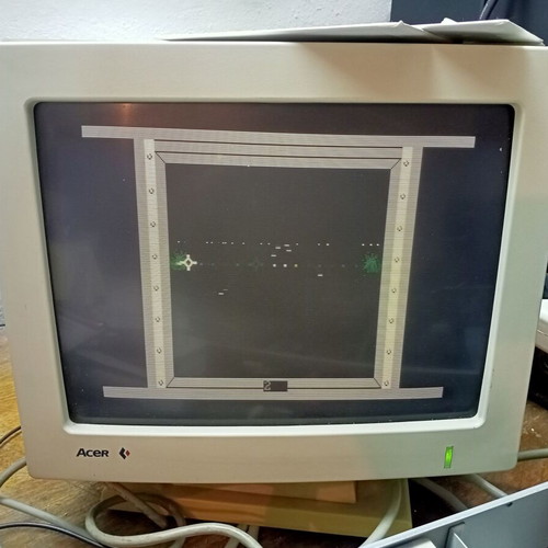 Acer CGA Monochrome Monitor used