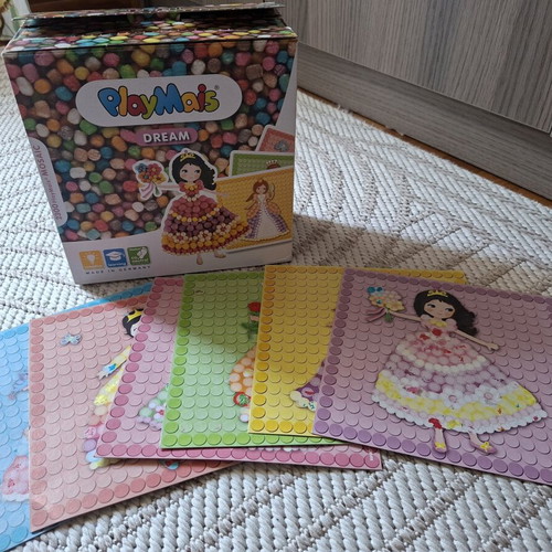 PlayMais Mosaic Craft Set with Cards, Dream series
