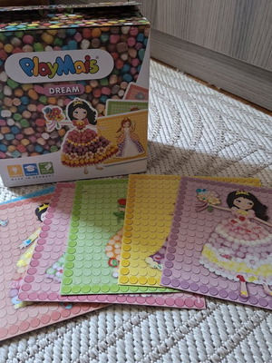 PlayMais Mosaic Craft Set with Cards, Dream series
