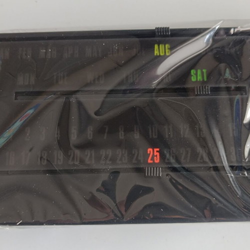 Desk calendar new vintage mechanical plastic model