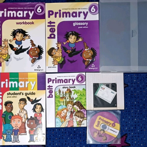 Primary Belt 6 book set used with CD and diskette