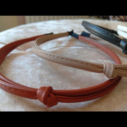 Hairbands new, beige and brown colors