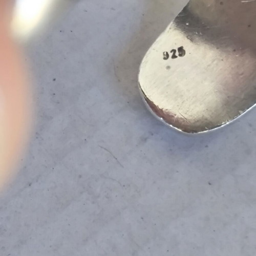 Solid handmade 925 silver bracelet