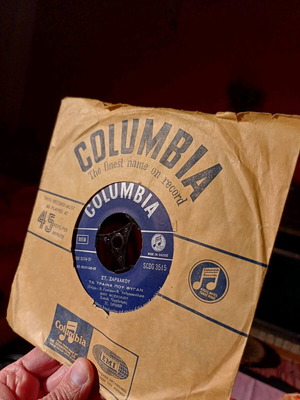 45 RPM vinyl record 1965 used, Moscholiou Xarhakou Ta Trena pou Fygan