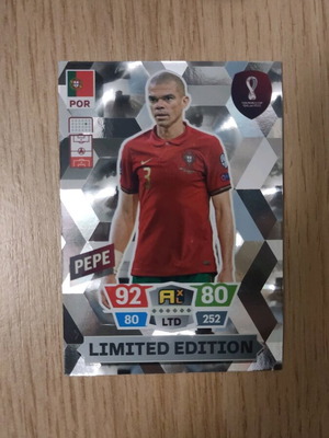 FIFA Adrenalyn World Cup 2022 Pepe Limited Edition new