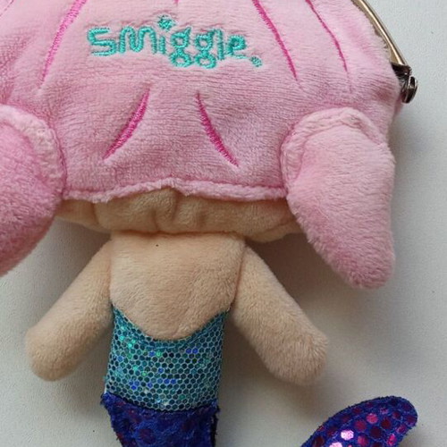 Smiggle Mermaid Kids Wallet like new, pink polyester