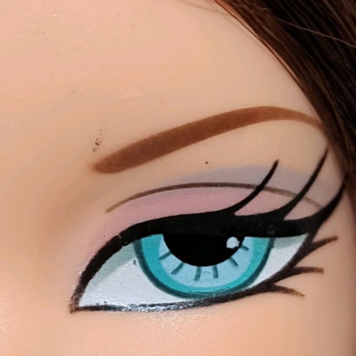 Bratz Campfire Meygan doll used, nude with flaws