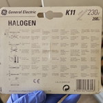 Λάμπα αλογόνου K11 200W καινούργια, ρυθμιζόμενης έντασης