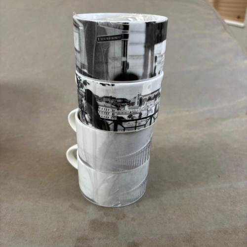 British Airways cups set of 4