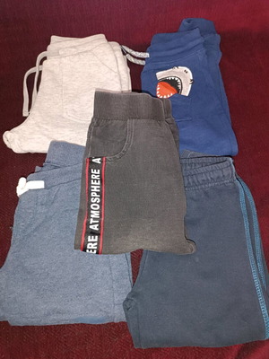 Children's tracksuits used for 2 years old, pack of 5 pieces