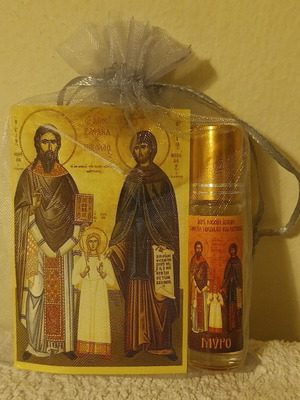 Myro from Holy Monastery of Saint Raphael of Mytilene new