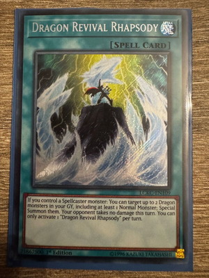 Dragon Revival Rhapsody YuGiOh card new