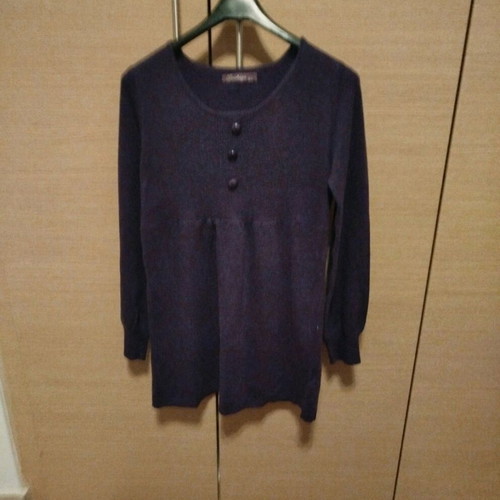 Sweet age long pullover used, purple, size S/M