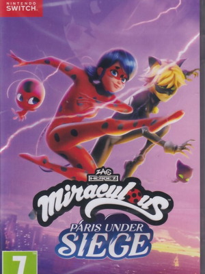 Miraculous Paris Under Siege Nintendo Switch new factory sealed