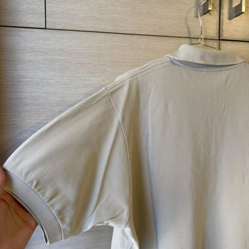 Lacoste polo shirt, size large, beige sand color