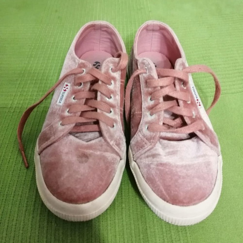 Superga sneakers μεταχειρισμένα, μέγεθος 34, ροζ