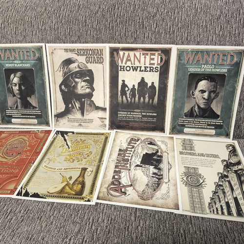 Dishonored 2 Collectors Edition Guide used with 8 lithographs