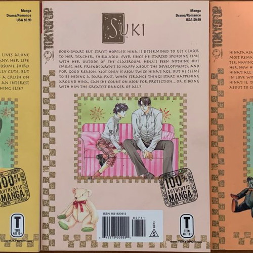 SUKI Clamp Manga Comics Complete Series Tomoi 1-3 New English
