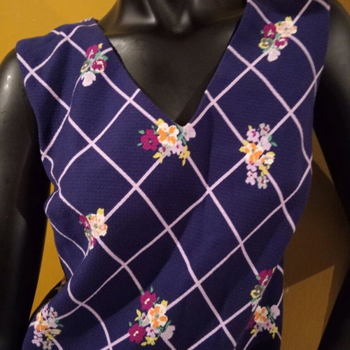 Laura Ashley sleeveless summer dress new, size UK 14
